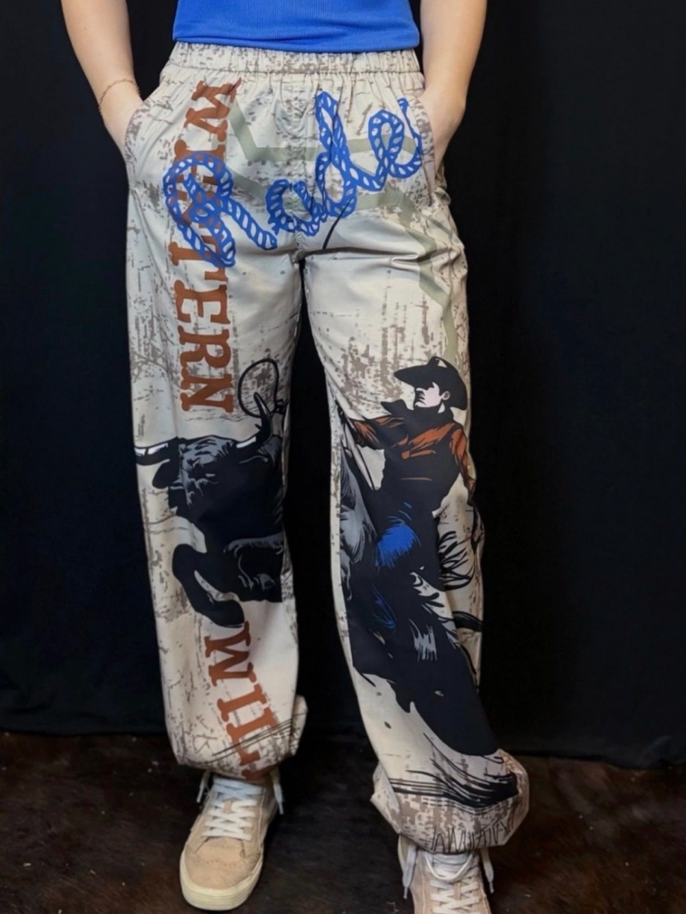 Lucky & Blessed joggers NWT